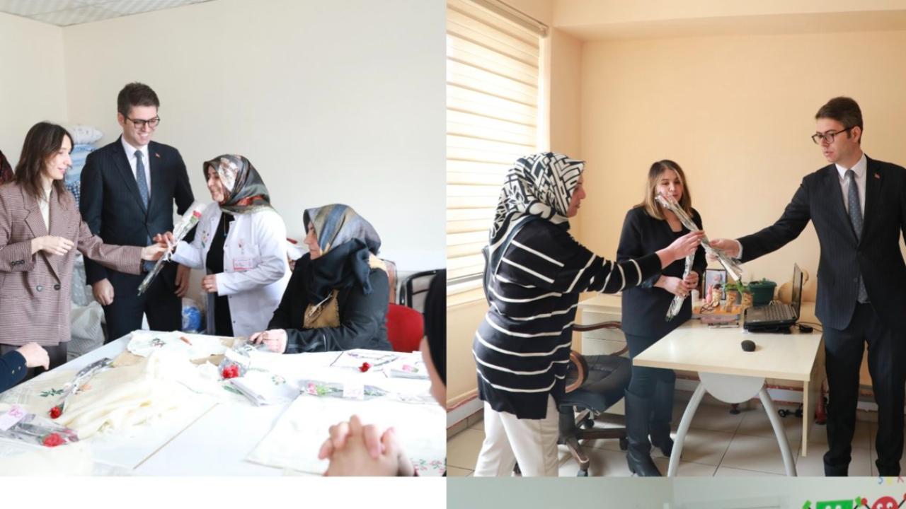 Erciş Kaymakamı Karaloğlu’ndan Kadınlar Günü Ziyareti