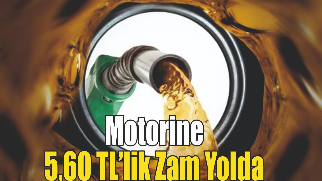Motorine 5,60 TL’lik Zam Yolda