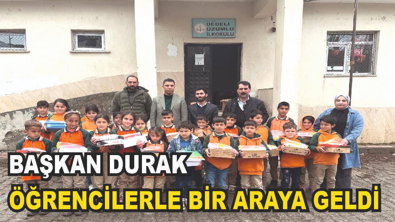 Dedeli Belediye başkanı Veysi Durak Üzümlü İlkokulu Öğrencileri İle Bir Araya geldi