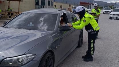 Erzincan’da bayram tedbirleri kapsamında sivil otobüs denetimi yapıldı