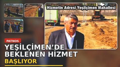 Başkan Taşkın’dan Yeşilçimen Mahallesi’ne Dev Hizmet Müjdesi