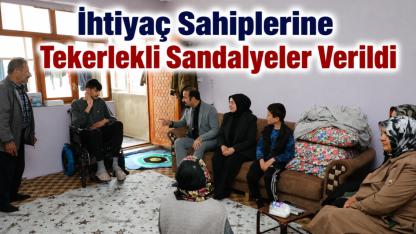 Erciş Belediyesi’nden Akülü Tekerlekli Sandalye Desteği