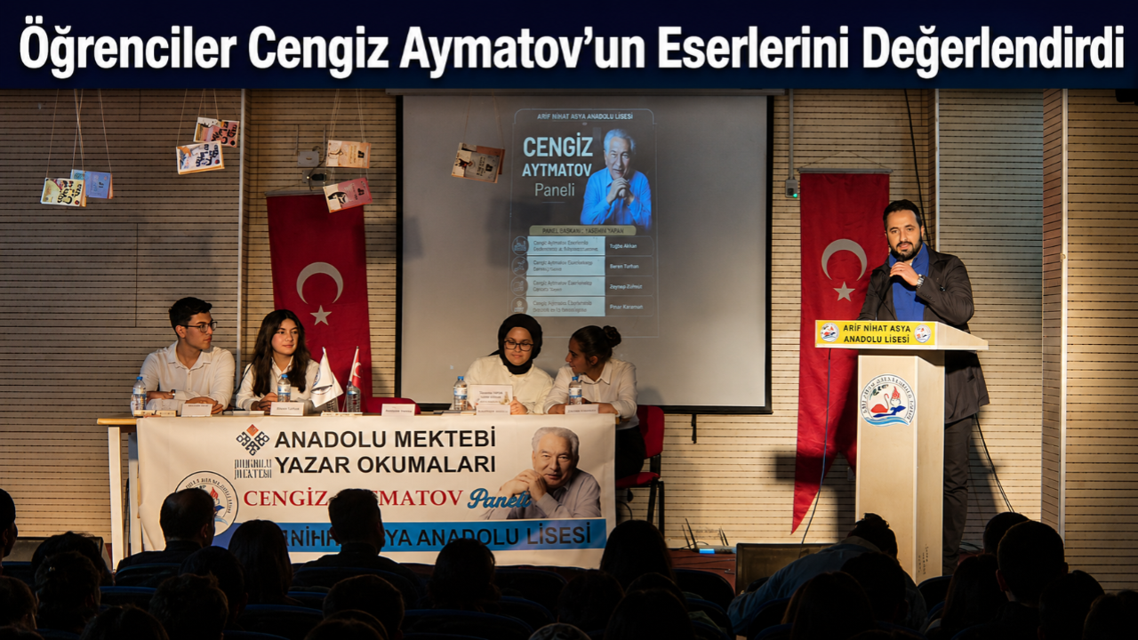Erciş'te Öğrenciler Cengiz Aytmatov’u Anlattı