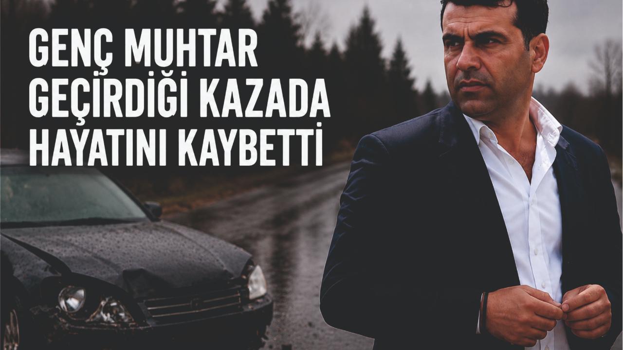 Mahalle Muhtarı Vahdettin Kurtoğlu Trafik Kazasında Hayatını Kaybetti