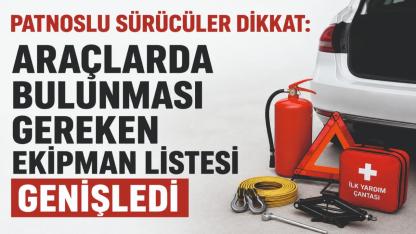 Patnoslu Sürücüler Dikkat