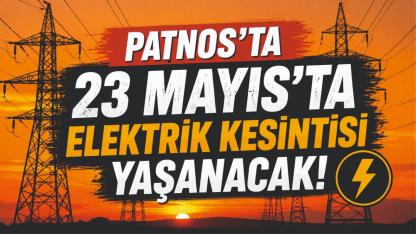 Patnos’ta Elektrik Kesintisi