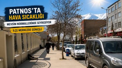 Patnos’ta Güneşli Hava Etkili Oldu