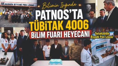 Patnos’ta TÜBİTAK 4006 Bilim Fuarı Heyecanı