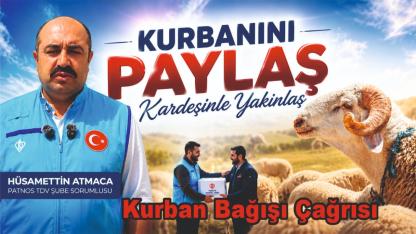 TDV Patnos Şubesinden Kurban Bağışı Çağrısı