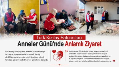 Türk Kızılay Patnos’tan Anneler Günü’nde Anlamlı Ziyaret