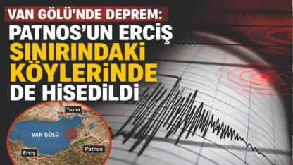 Van Gölü’nde Deprem: Patnos’un Erciş Sınırındaki Köylerinde de Hissedildi