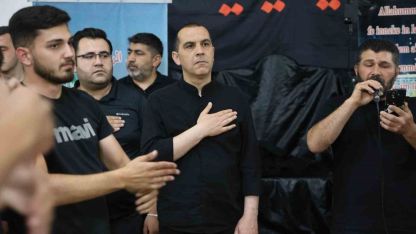 ValiTaşolar muharrem ayı programlarına katıldı