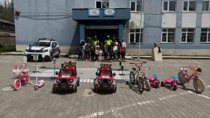 Jandarma 207 öğrenciye trafik eğitimi verildi