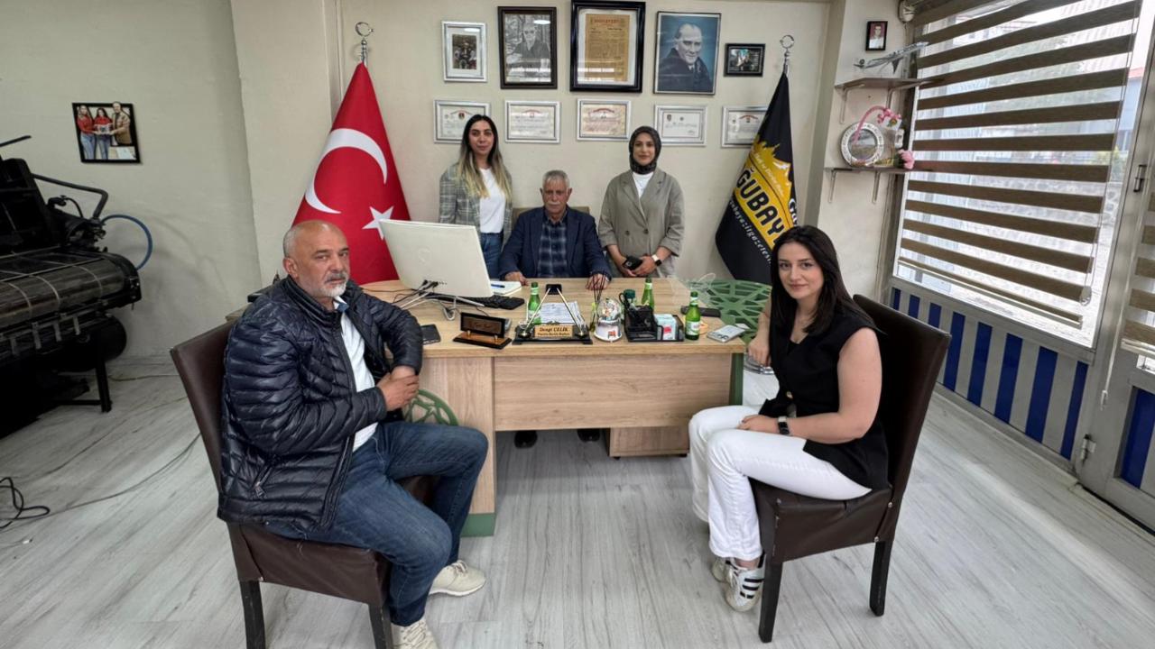 Ağrı Gazeteciler Cemiyeti Yönetimi bir araya geldi