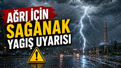 Ağrı Valiliği'nden Meteorolojik Uyarı