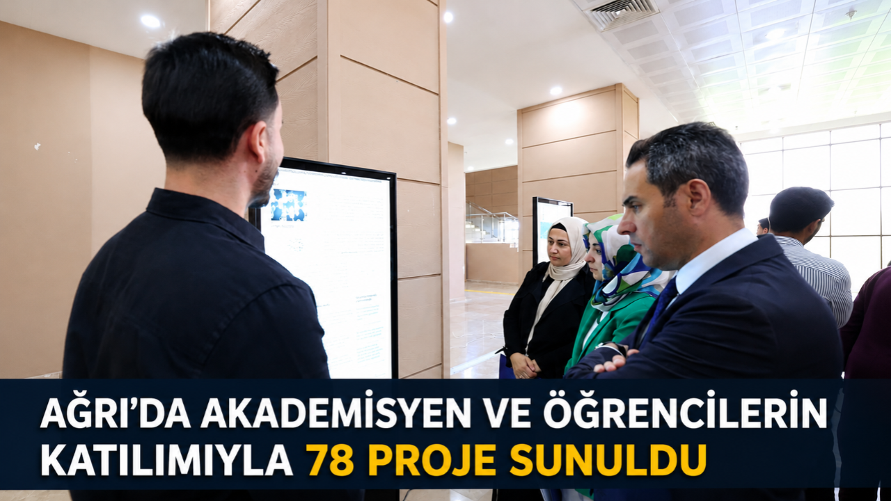 Ağrı’da 78 Proje, Tek Hedef: Bilime Katkı