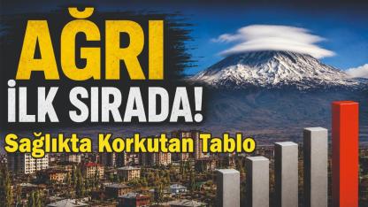Ağrı'da dikkat çeken sağlık verisi