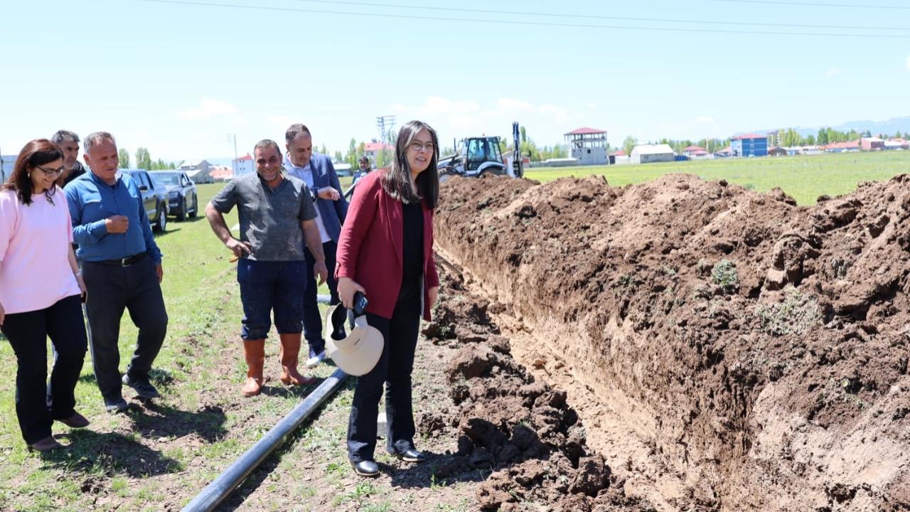 Ağrı’da su yetersizliği sorunu yeni hatla çözüldü