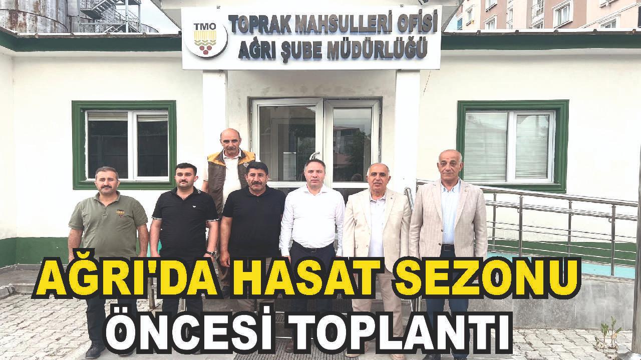 Ağrı'da Tarım Zirvesi: Hasat Sezonu Öncesi Kritik Toplantı