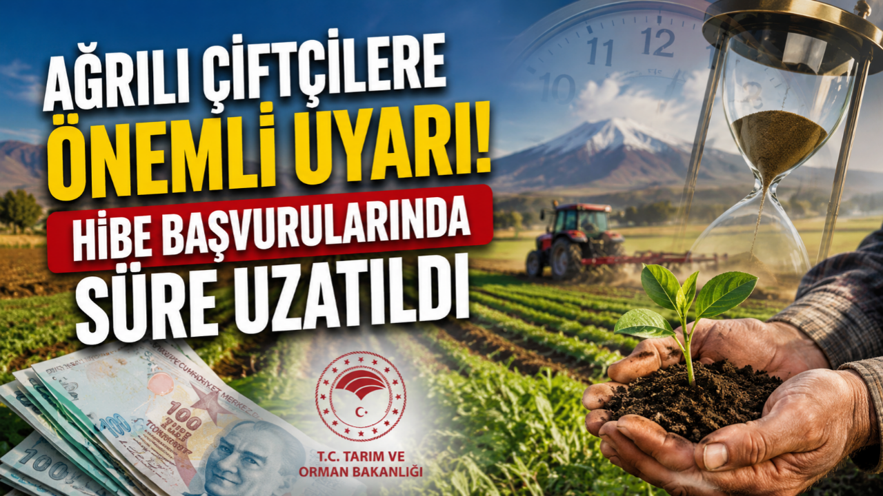 Ağrılı Çiftçilere Önemli Uyarı