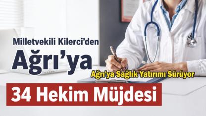 AK Parti Ağrı Milletvekili Ruken Kilerci'den Ağrı'ya Yeni Hekim Müjdesi