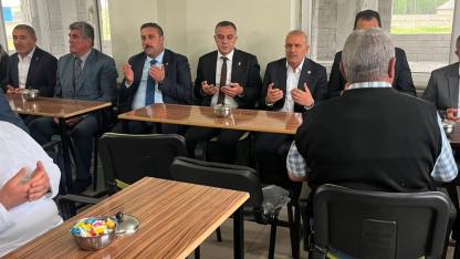 AK Parti Heyeti Demirdağ Ailesinin Acısını Paylaştı