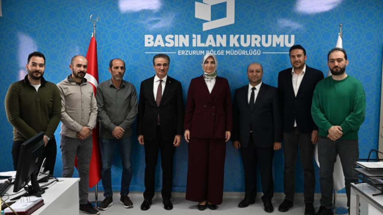 Bakan Yardımcısı Yiğitbaşı’ndan Erzurum Bölge Müdürü Aktaş'a Ziyaret