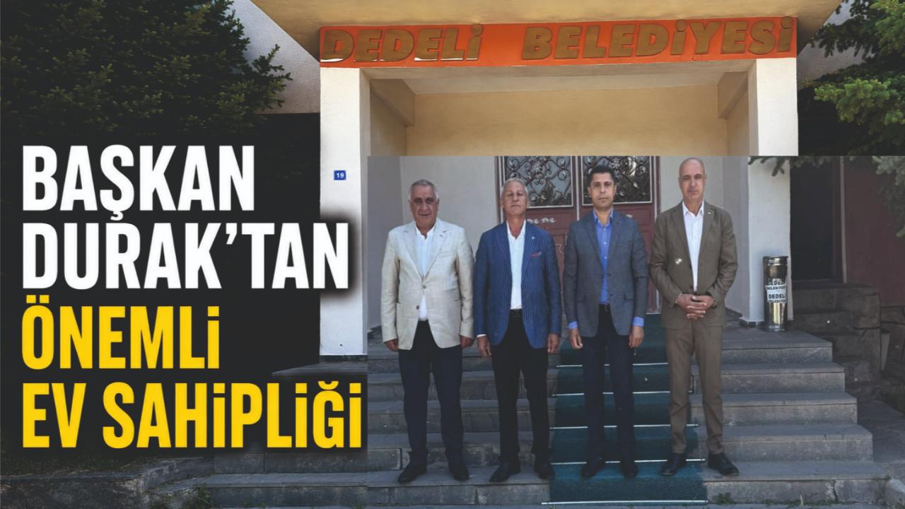 Dedeli Belediyesi'nde Önemli Ziyaret