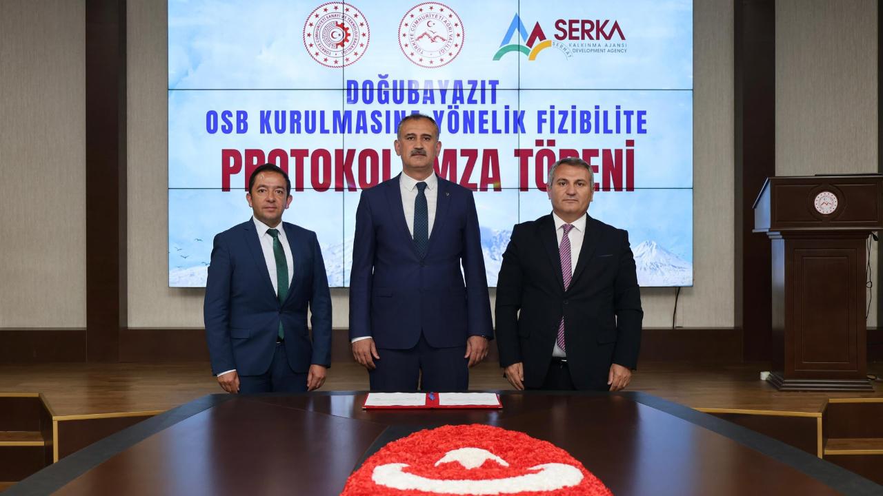 Doğubayazıt OSB için ilk adım atıldı