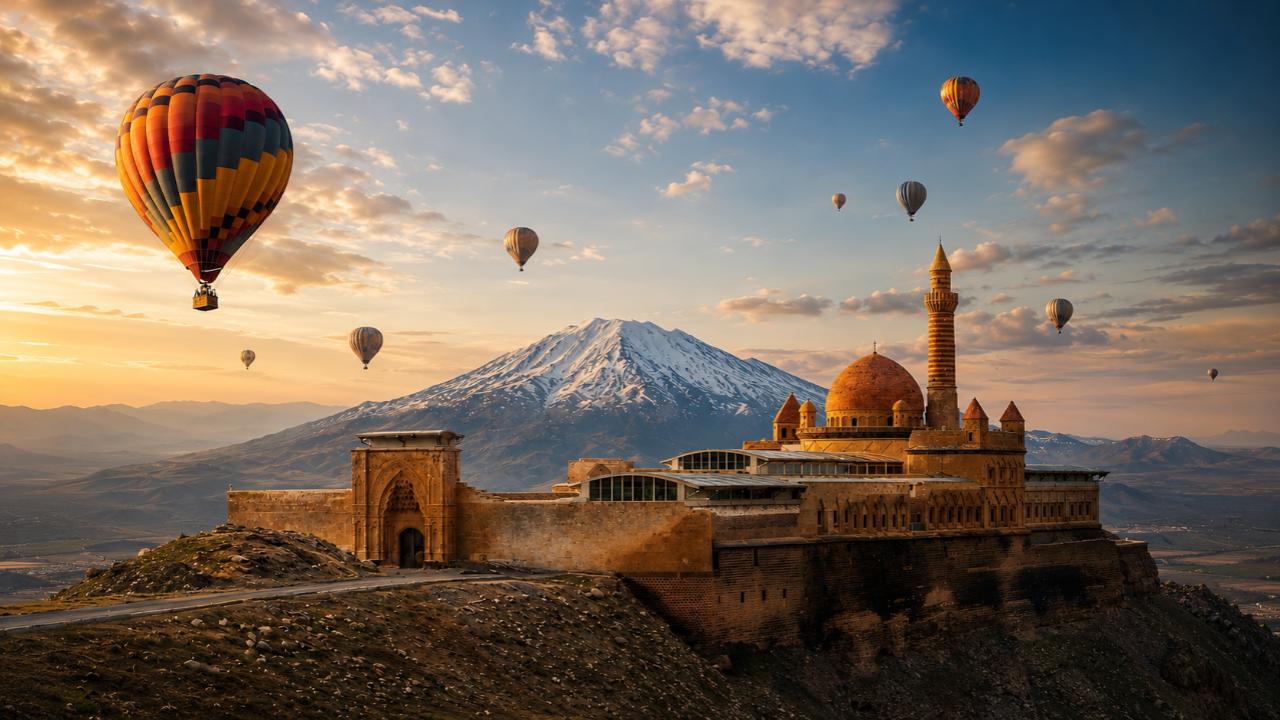 Doğubayazıt’ta turistik balon uçuşları için çalışma başlatıldı
