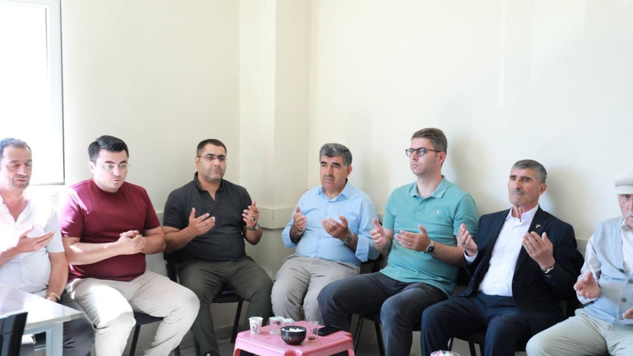 Erciş Kaymakamı Murat Karaloğlu'ndan Çelebioğlu Ailesine Taziye Ziyareti