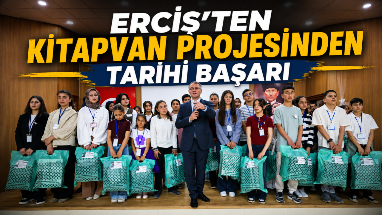 Erciş KitapVan Projesinde Üst Üste Birilincilikler Aldı