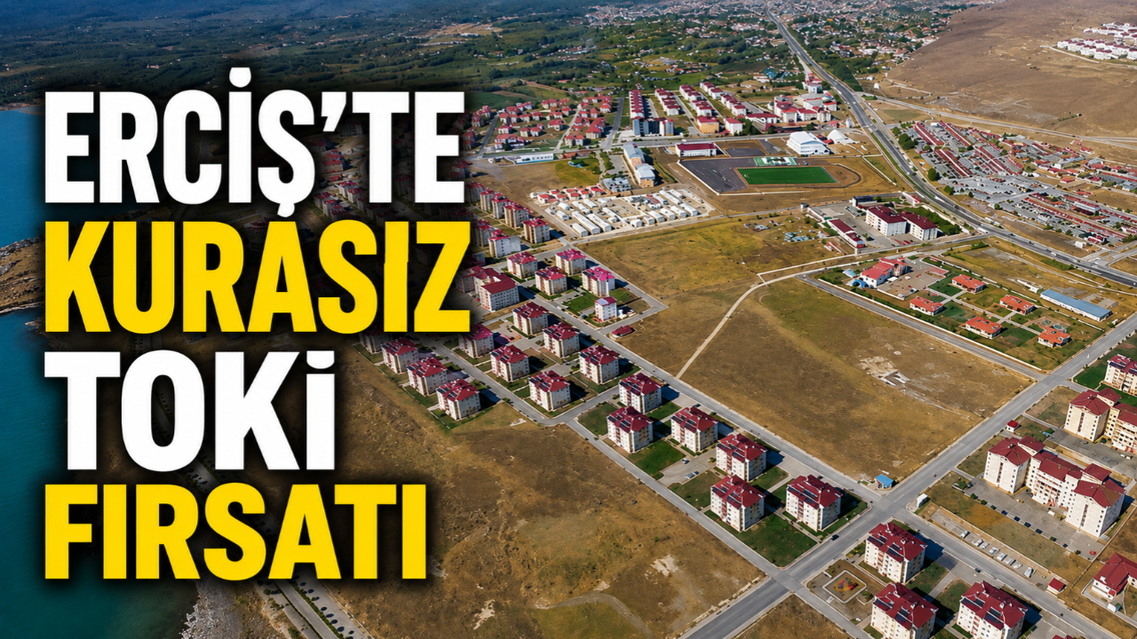 Erciş'te Kurasız TOKİ Fırsatı