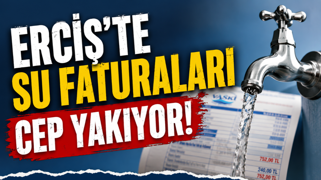 Erciş'te Su Faturaları Cep Yakıyor