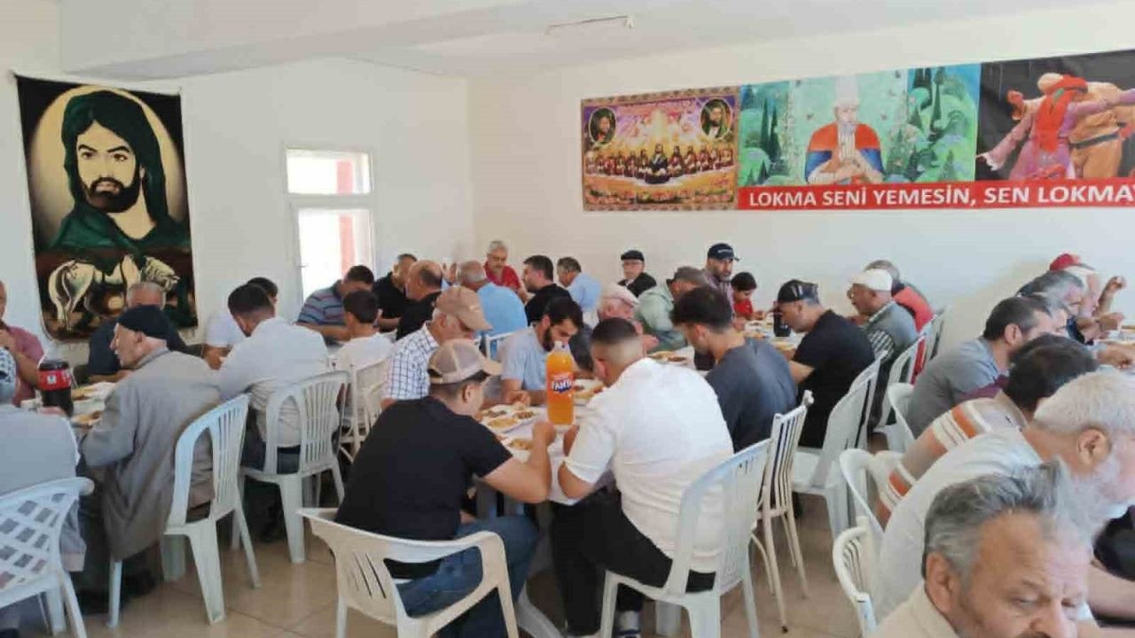 Erzincan Tercan’da aşure kazanında kardeşlik kaynadı