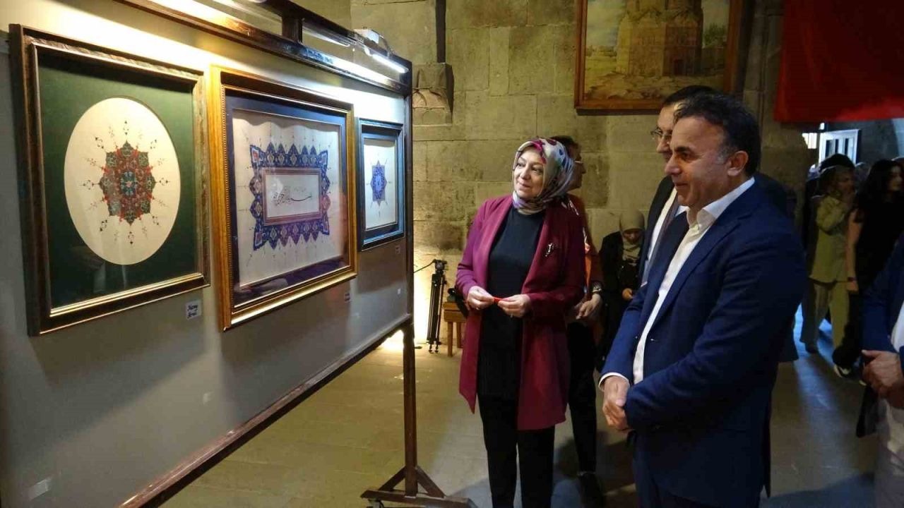 Erzurum'un Yakutiye Medresesi’nde sanat dolu sergi