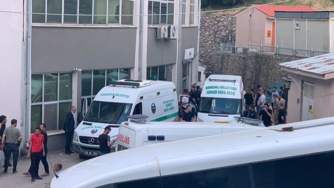 Hakkari'de katledilen 4 kişinin cenazeleri Van’a gönderildi