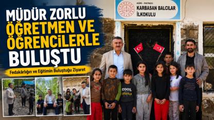 İlçe Milli Eğitim Müdürü Yüksel Zorlu’dan Anlamlı Okul Ziyareti