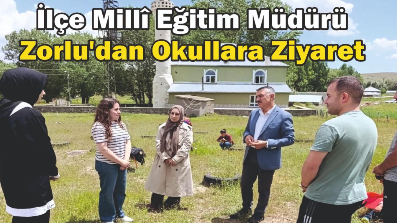 İlçe Millî Eğitim Müdürü Zorlu'dan Okullara Ziyaret