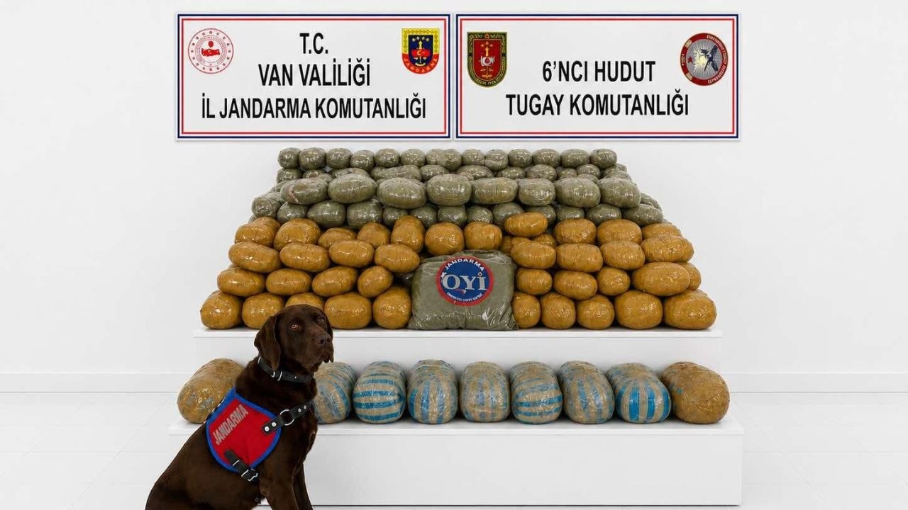 Jandarma Van’da 291 kilogram toz esrar ele geçirdi
