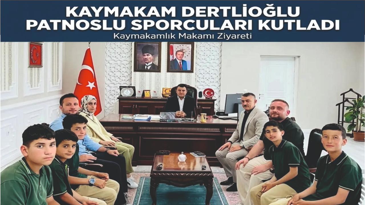 Kaymakam Dertlioğlu, Türkiye 5’incisi Olan Bocce Takımını Ağırladı