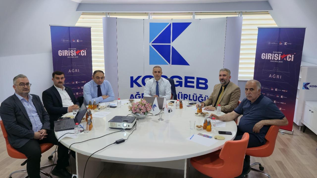 KOSGEB Ağrı’da girişimci seçmeleri tamamlandı