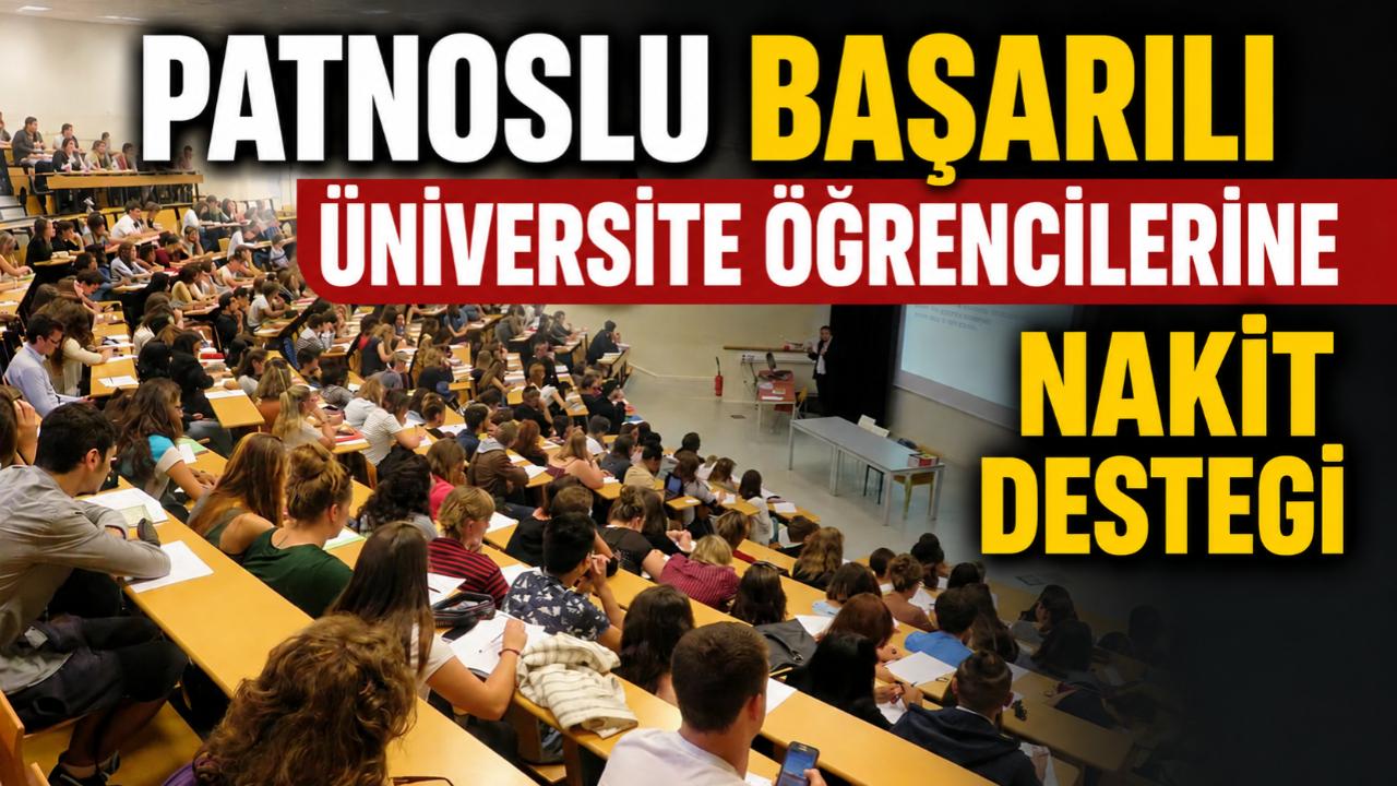 PADEF'ten Patnoslu Öğrencilere Maddi Destek