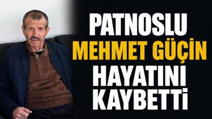 Patnoslu Güçin Ailesinin Acı Günü