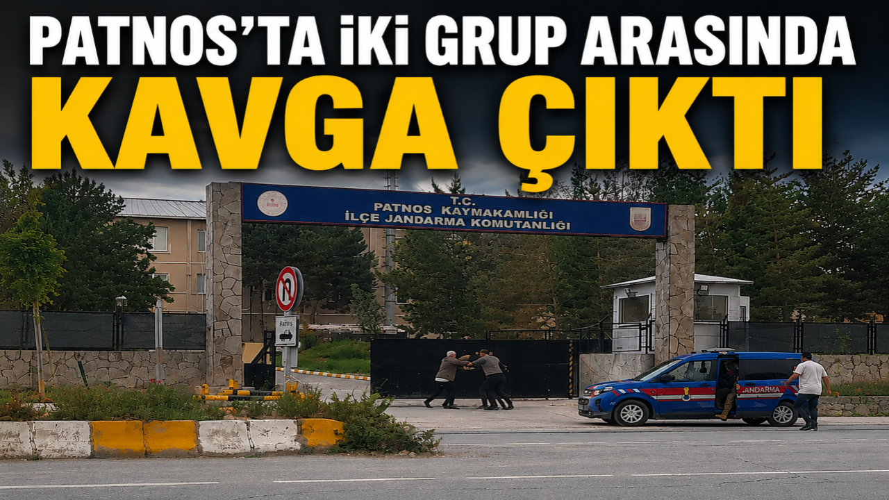 Patnos'ta İki Grup Arasında Kavga Çıktı