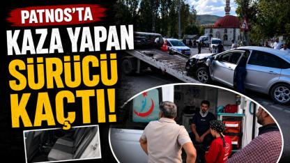 Patnos'ta Kaza Yapan Sürücü Aracını Bırakıp Kaçtı