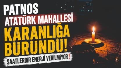 Patnos'ta Saatlerdir Süren Elektrik Kesintisi Vatandaşları Mağdur Etti