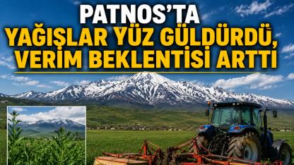 Patnos'ta Yağışlar Yüz Güldürdü, Verim Beklentisi Arttı
