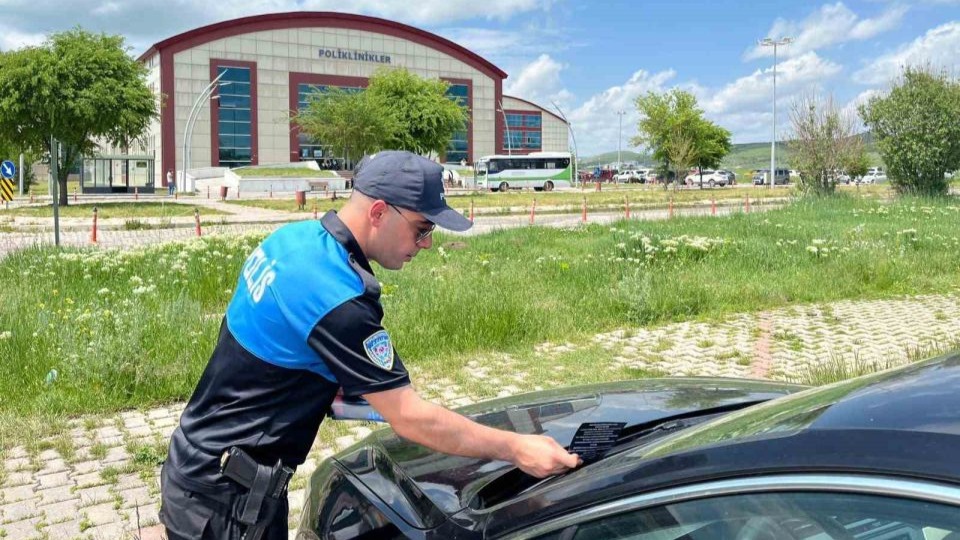 Polis hastane otoparklarında hırsızlığa karşı uyardı