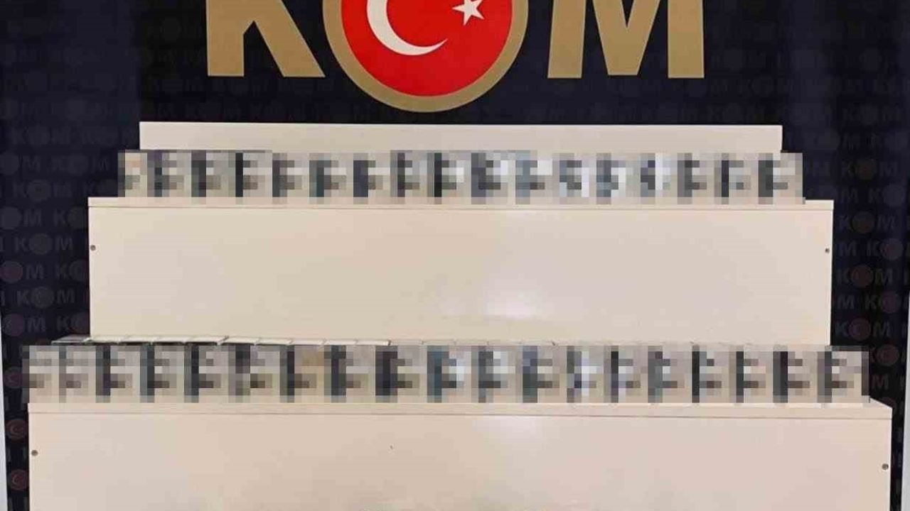 Polis Muş’ta 499 paket kaçak sigara ele geçirdi